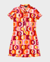 Kookai Multicoloured Collared Minidress - M