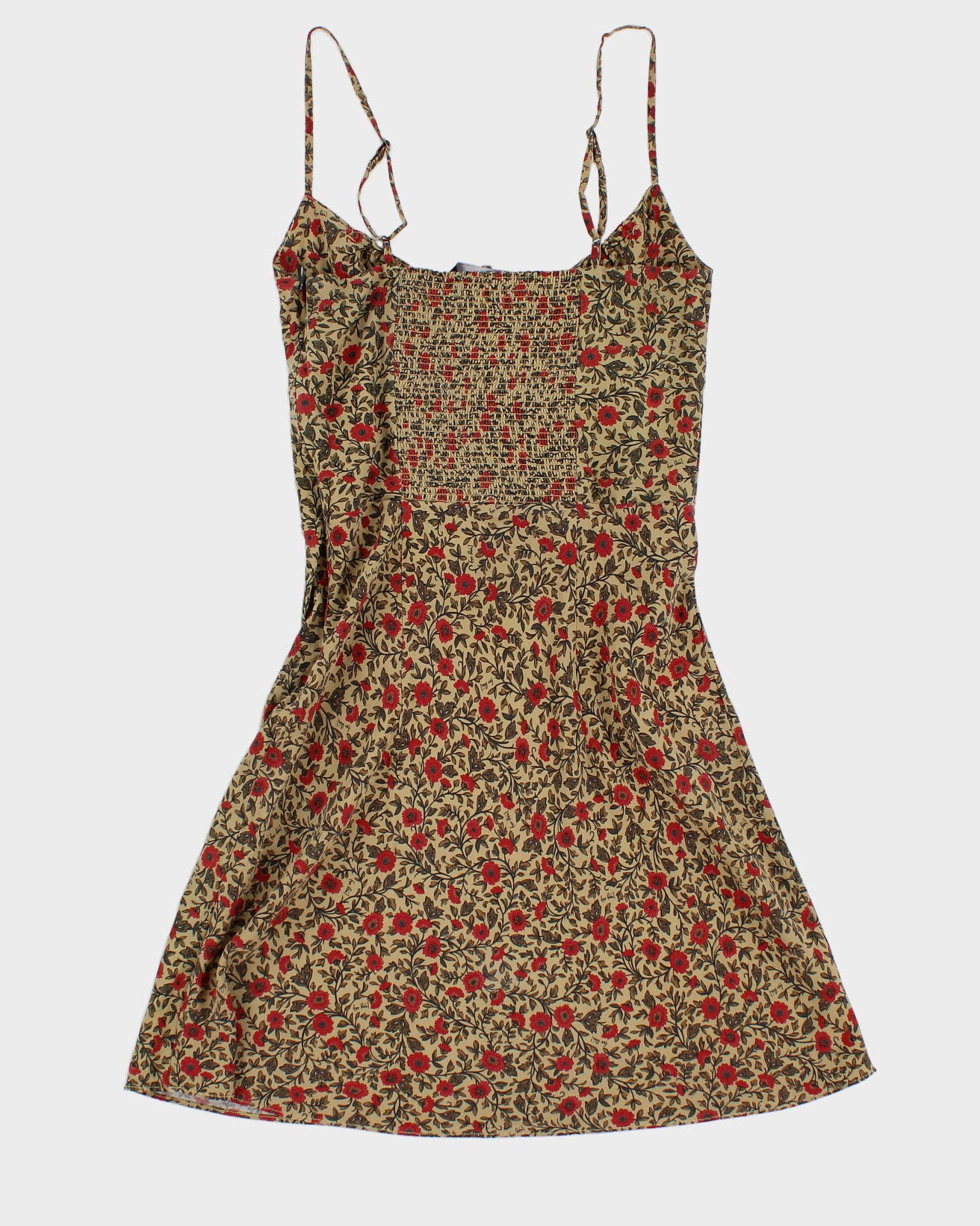Realisationpar The Inez シルクワンピース Realisation Par Silk Floral Inez Dress - XS – Rokit