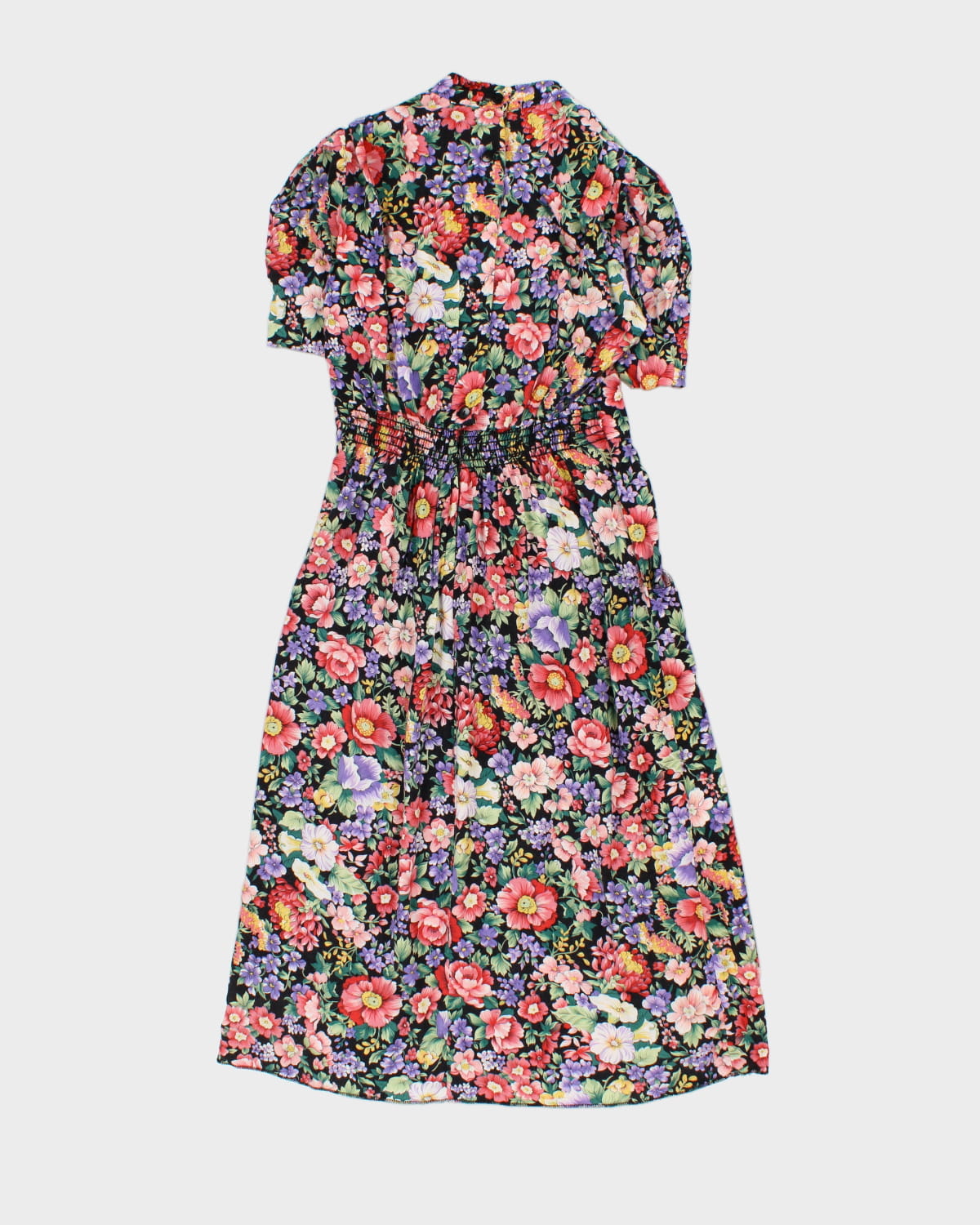Vintage Fem Floral Dress - M