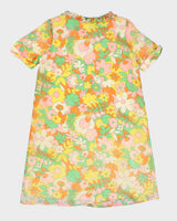 Vintage 70s Morsam Floral House Dress - L