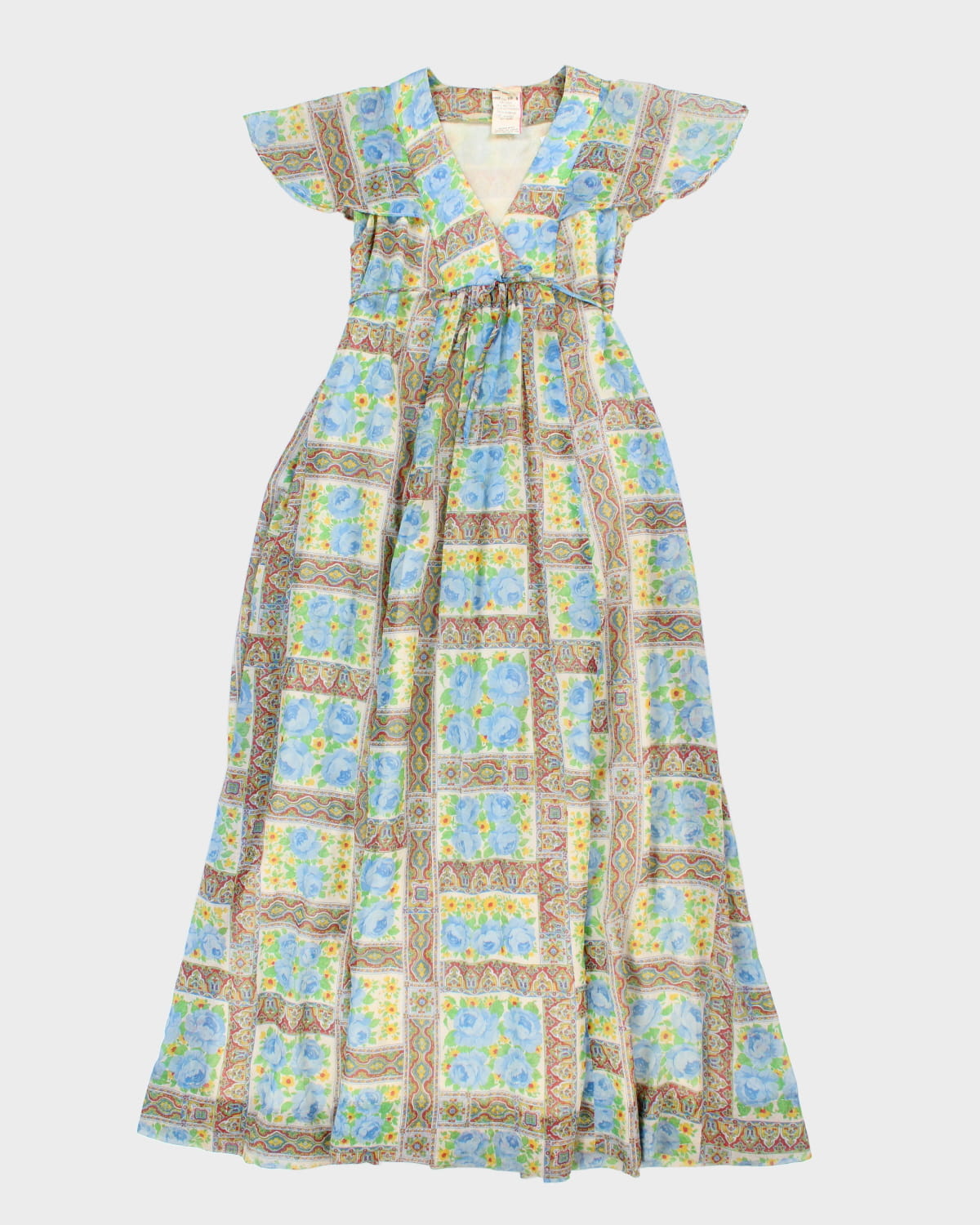 Vintage Floral Dress - M