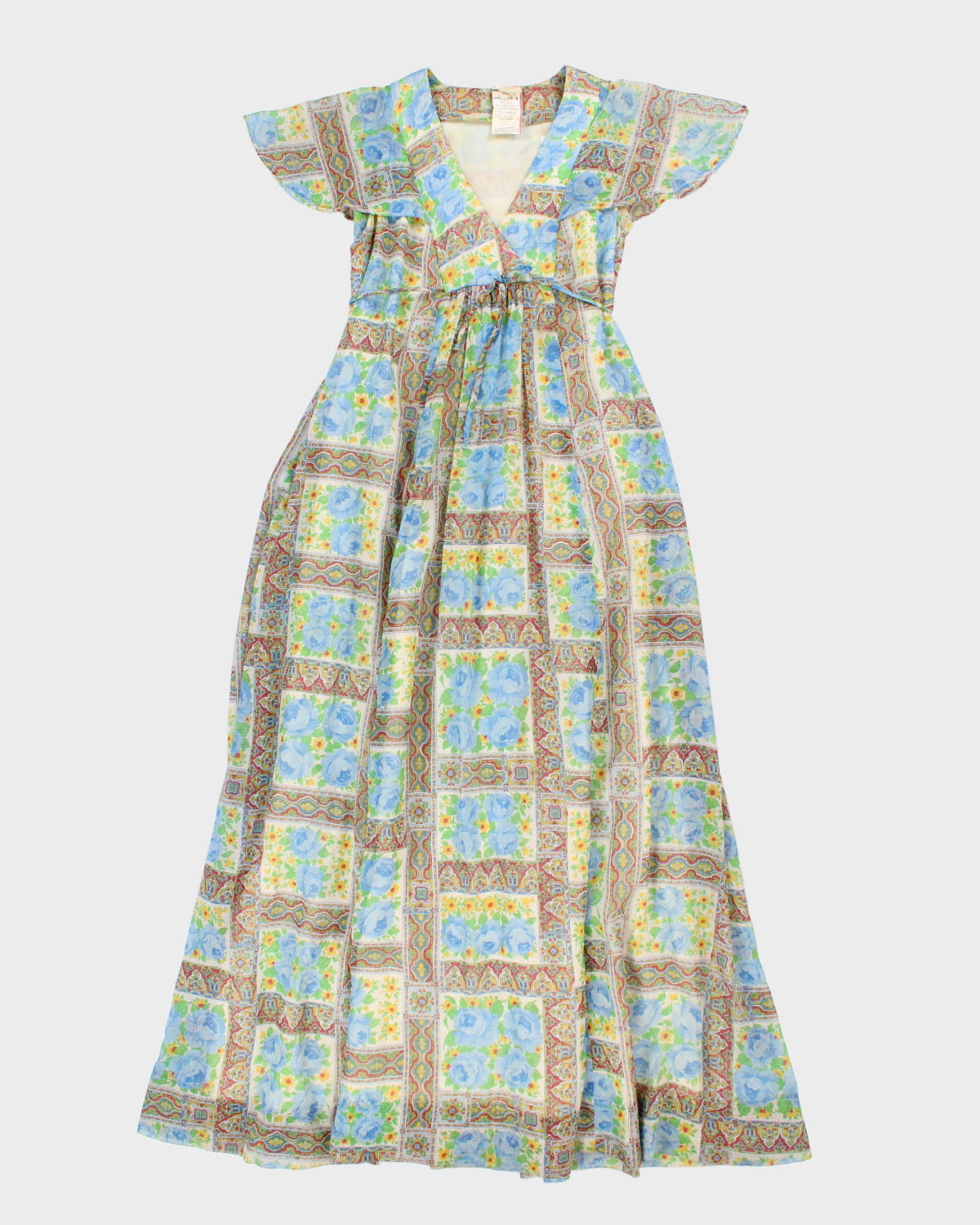 Vintage Floral Dress - M