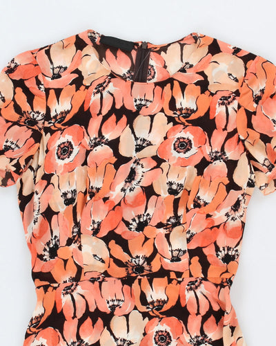 F/W 2000 Prada Silk Poppy Dress - XS