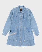 Vintage 90s Levi's Silver Tab Denim Dress - L