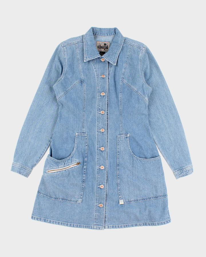 Vintage 90s Levi's Silver Tab Denim Dress - L