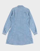 Vintage 90s Levi's Silver Tab Denim Dress - L