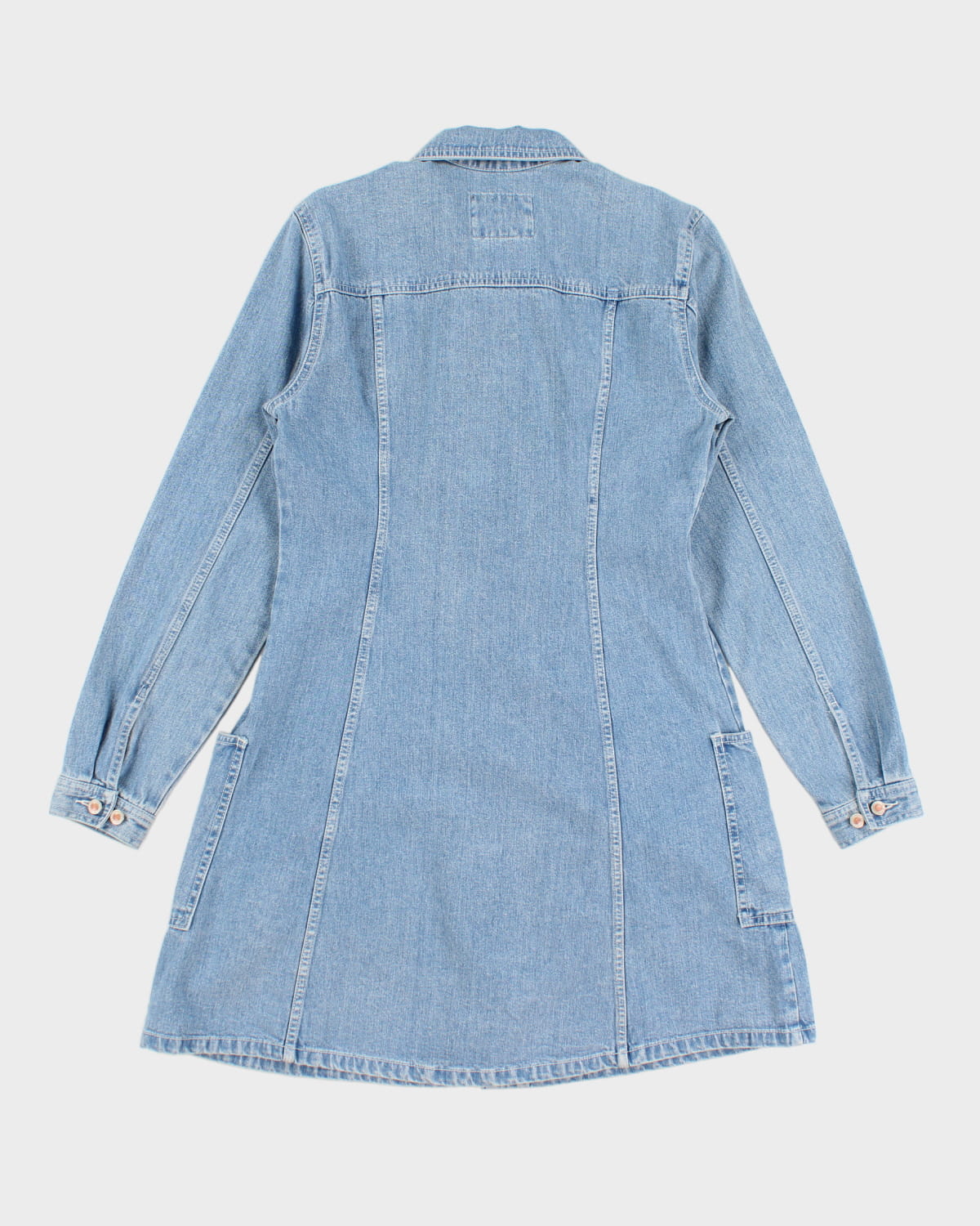 Vintage 90s Levi's Silver Tab Denim Dress - L