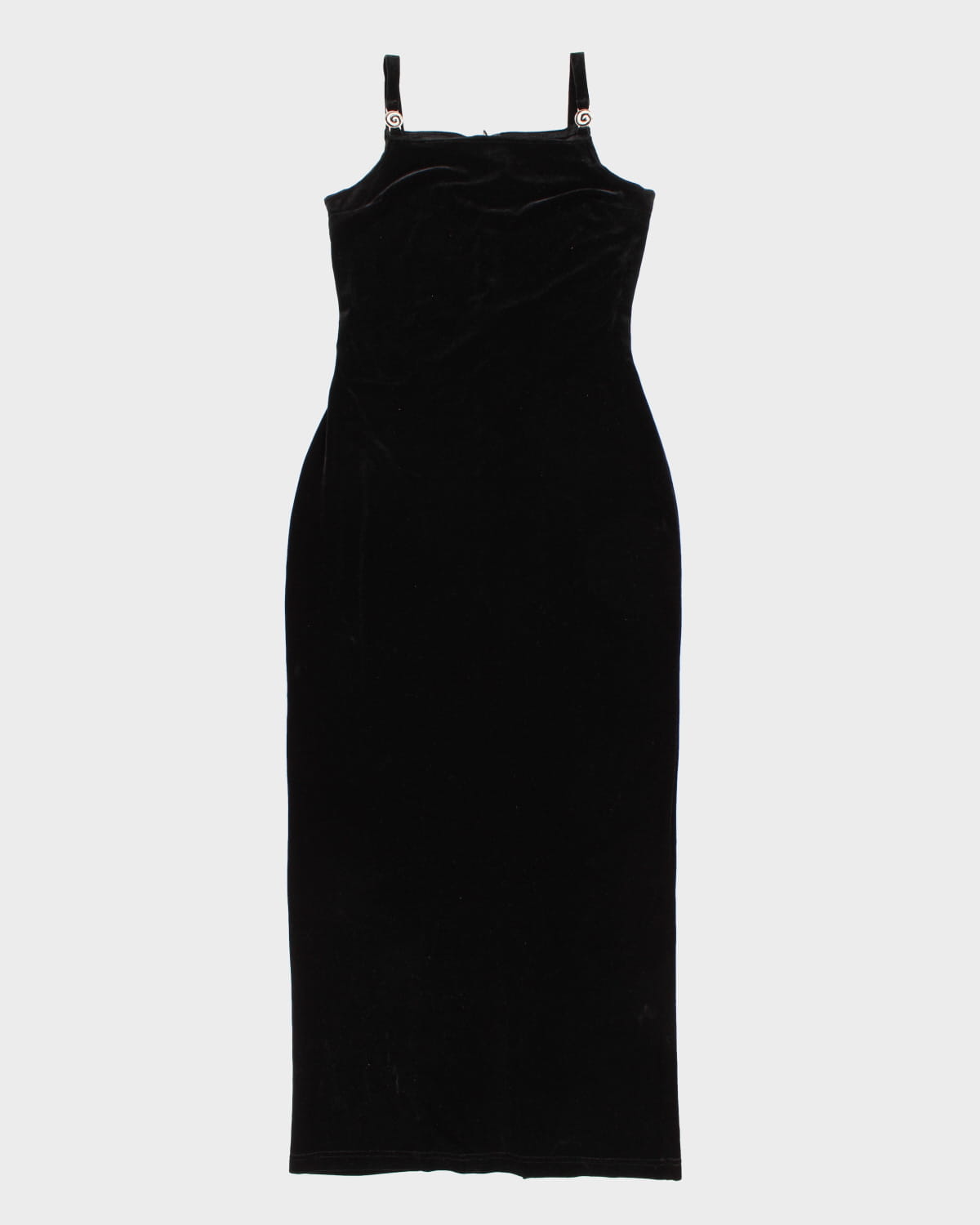 Vintage 80s/90s Jessica McClintock Velour Gown - M