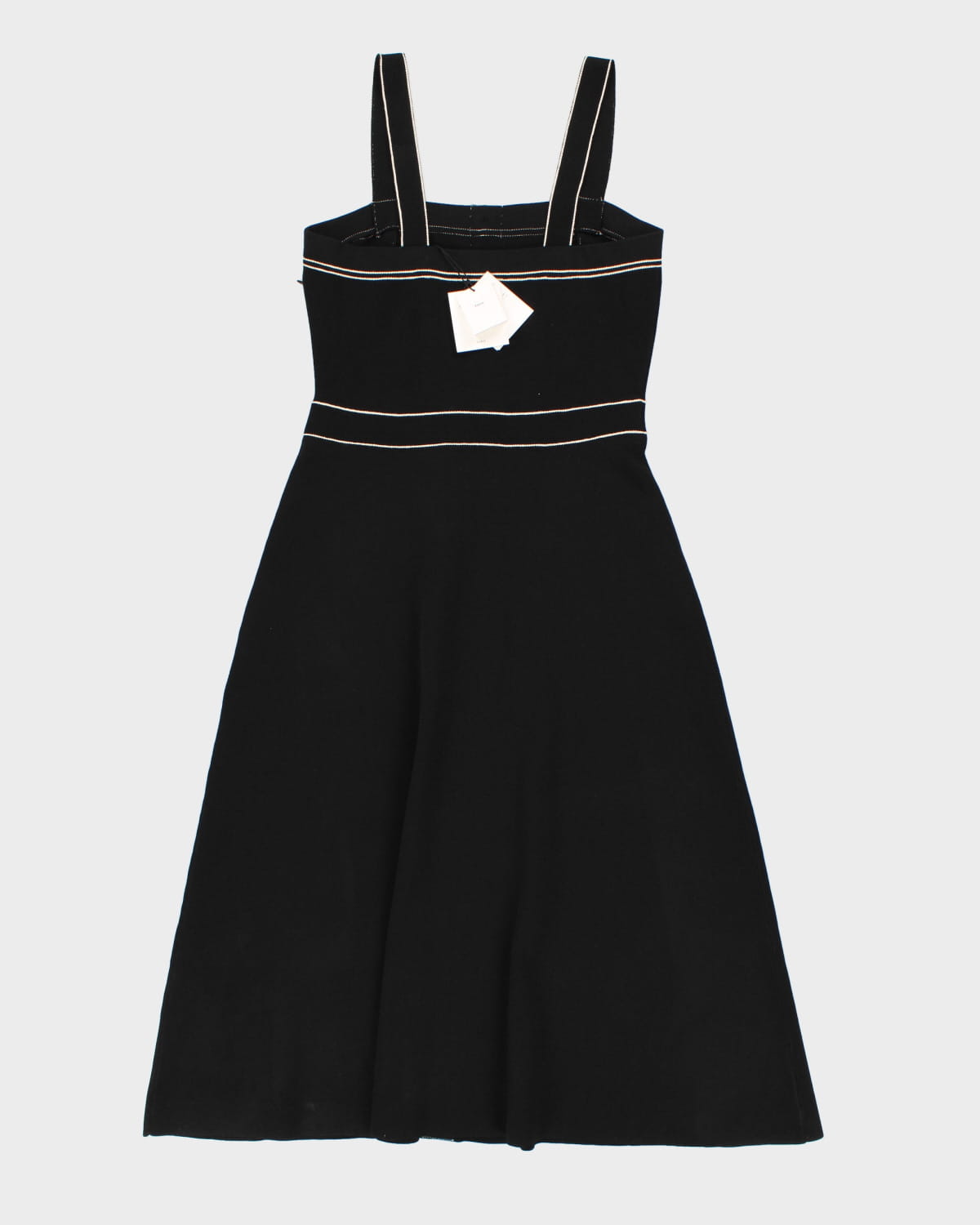 Sandro Black Knit Button Dress - M