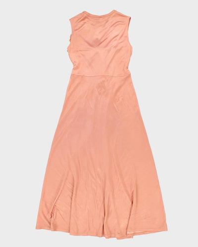 Sandro Coral Bow Dress - M
