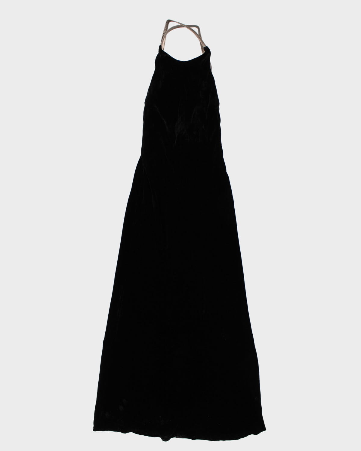 Velvet and Leather Ralph Lauren Dress - S