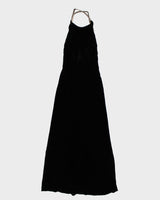 Velvet and Leather Ralph Lauren Dress - S