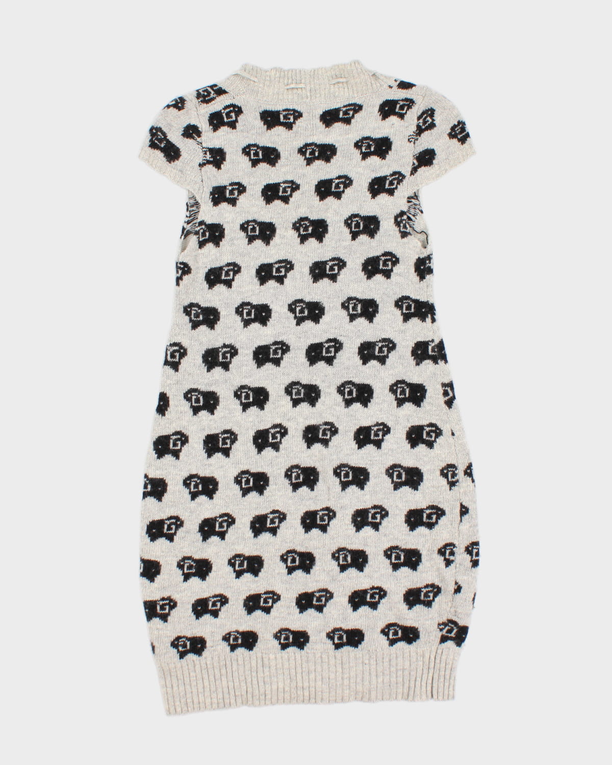 Vintage Winter Knit Dress - XS