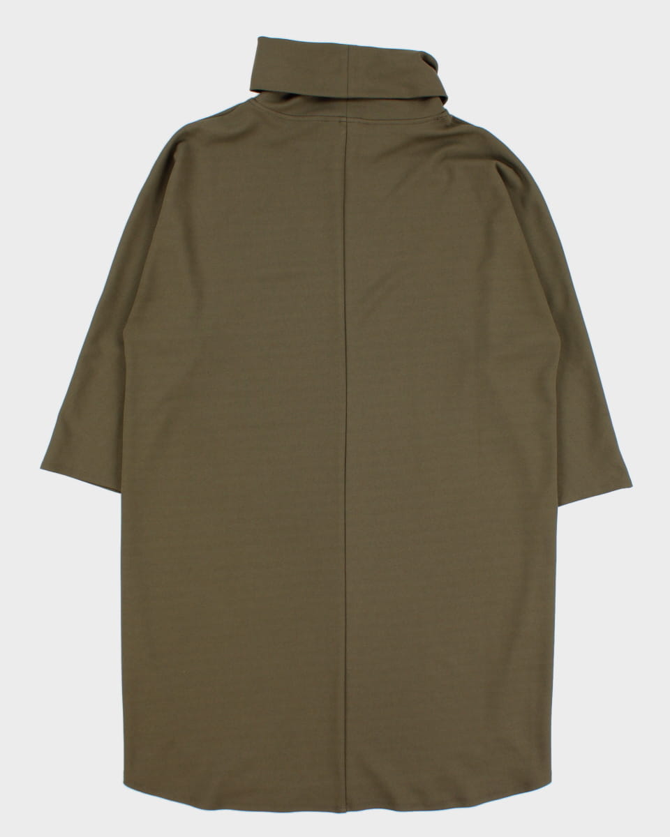 Halston Roll Neck Tunic Dress - M
