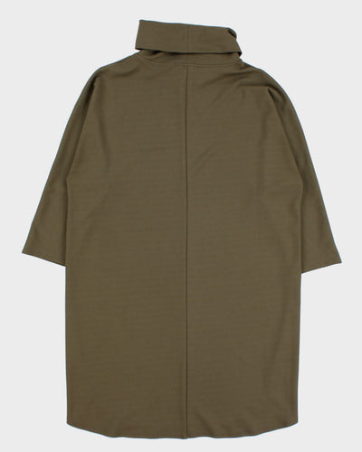 Halston Roll Neck Tunic Dress - M