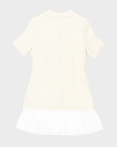 Sandro Zip Pleated Dress - S
