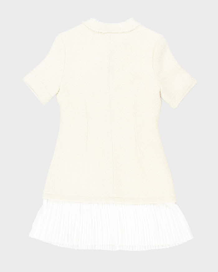 Sandro Zip Pleated Dress - S
