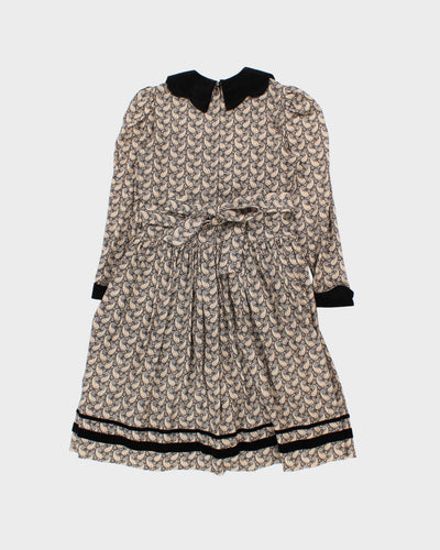 Vintage Elvira Vali Paisley Dress - M