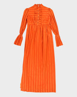 Vintage Marion Donaldson Orange Dress - S