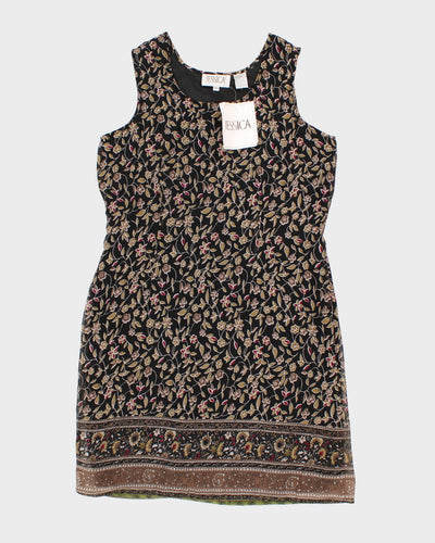 Vintage 90s Jessica Floral Dress - M