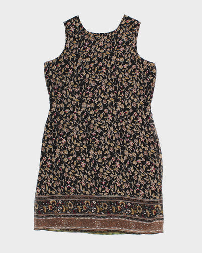 Vintage 90s Jessica Floral Dress - M