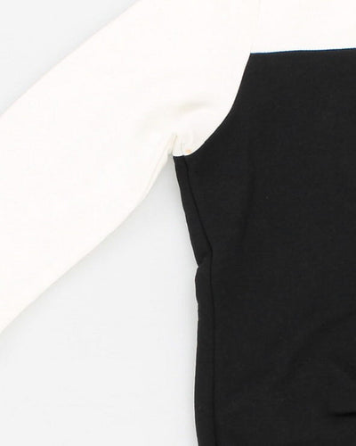 DKNY Quarter Zip Long Sleeve Dress - XL