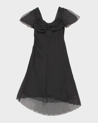 00s Vintage Black Darling Party Dress - M - S