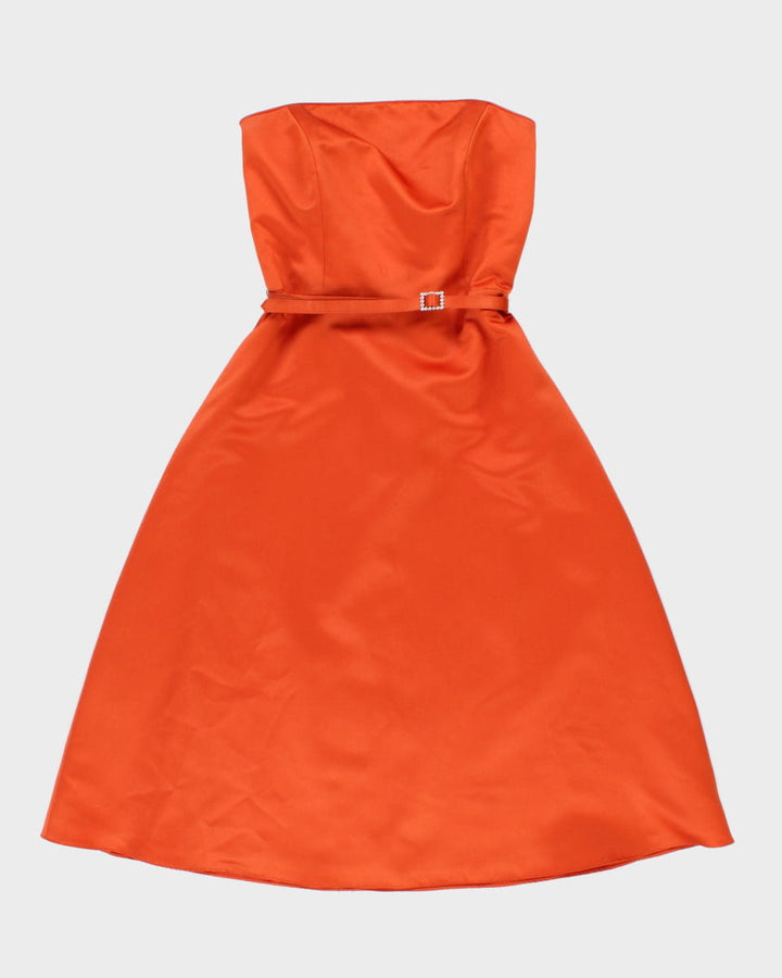 Alfred Angelo Classic Y2K Strapless Cocktail Dress - L