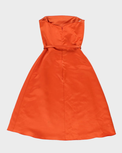 Alfred Angelo Classic Y2K Strapless Cocktail Dress - L