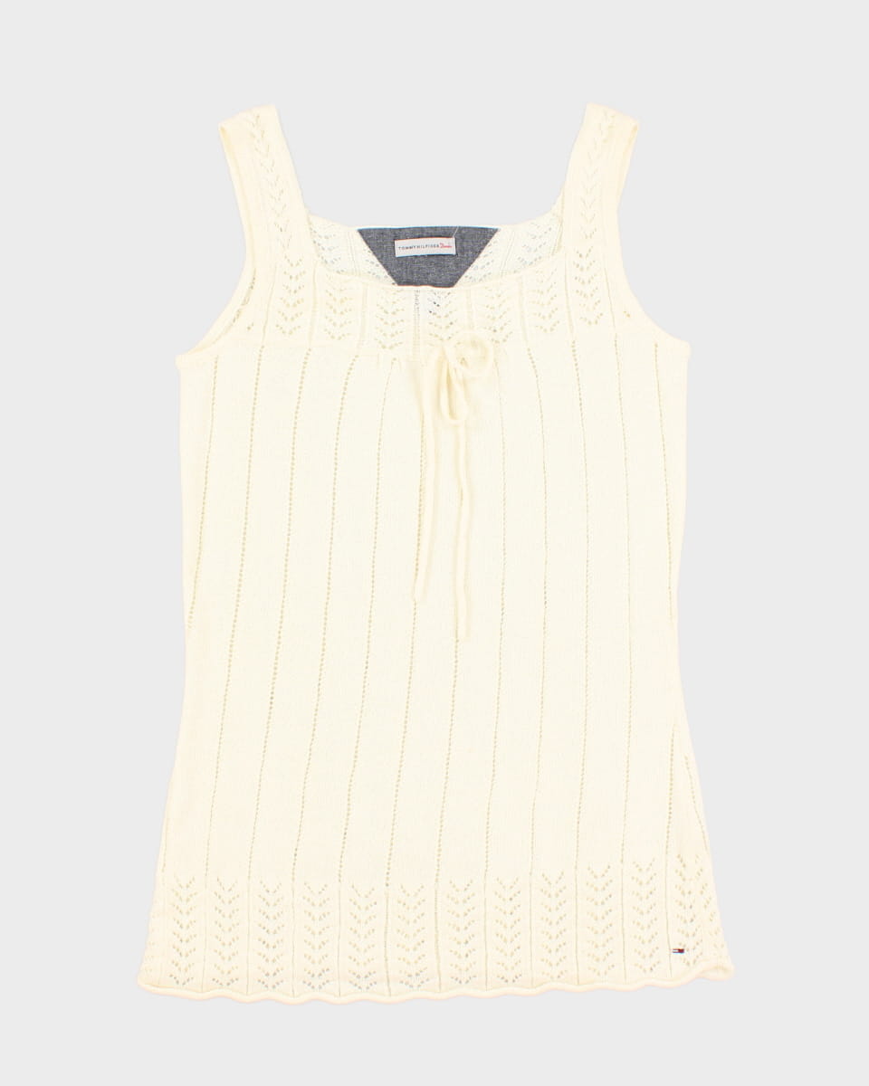 Women's Cream Tommy Hilfiger Dress - S