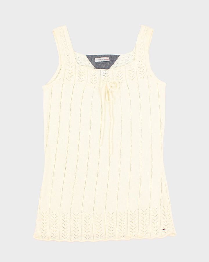 Women's Cream Tommy Hilfiger Dress - S
