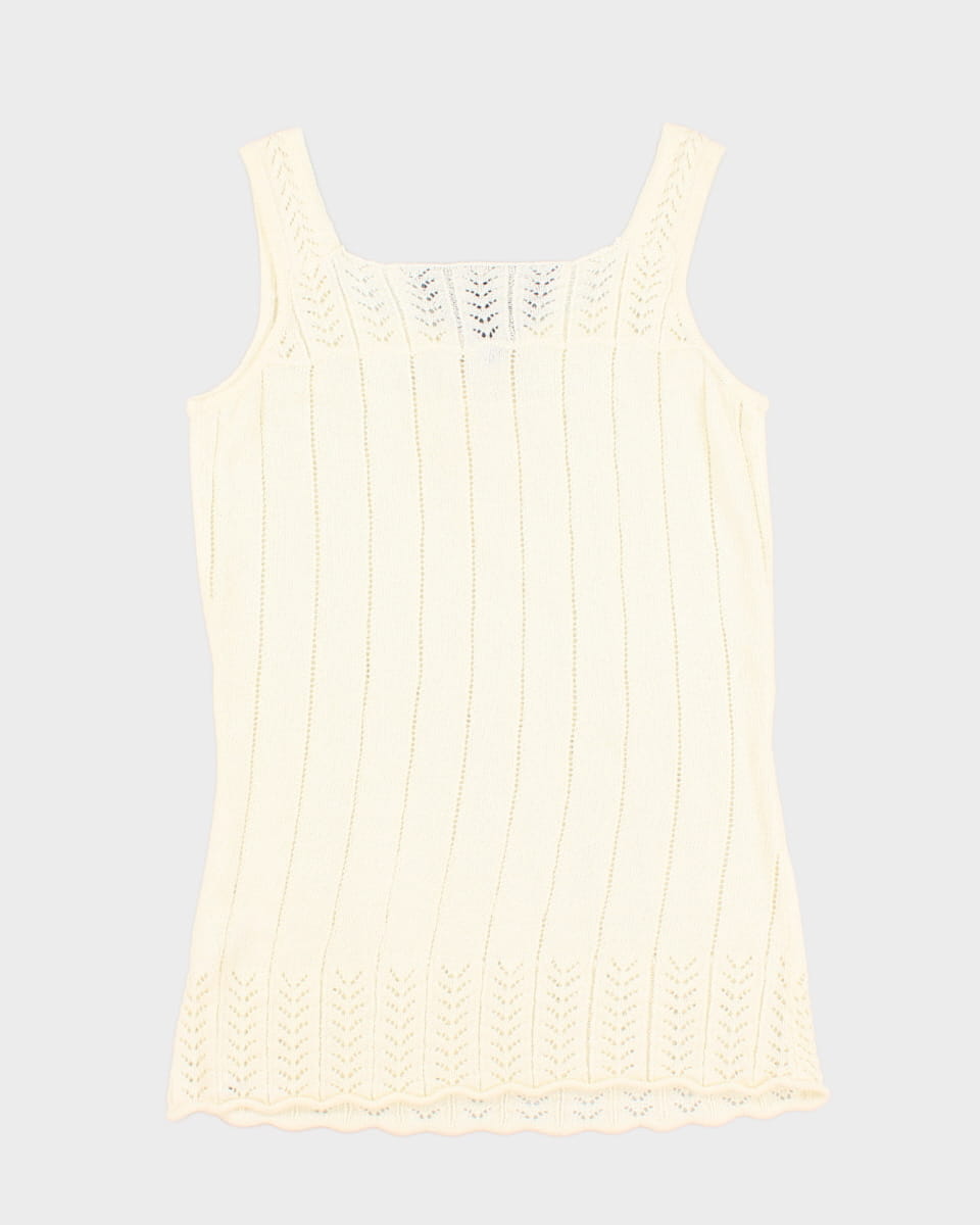 Women's Cream Tommy Hilfiger Dress - S