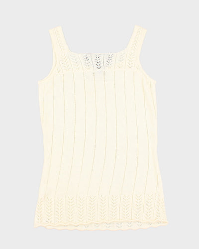 Women's Cream Tommy Hilfiger Dress - S