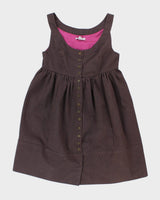00s Hawks Pinstripe Button Up Dress - S