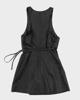 Danier Leather Wrap Dress - S
