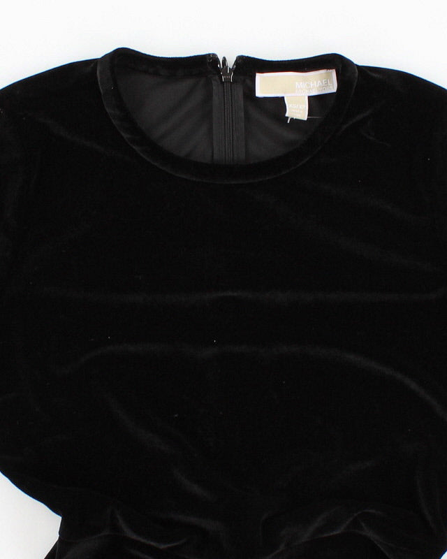 Michael Kors Long Sleeve Velvet Dress - XS