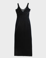 Vintage Velvet Gown - M