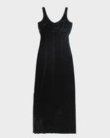 Vintage Velvet Gown - M