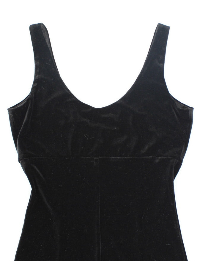 Vintage Velvet Gown - M