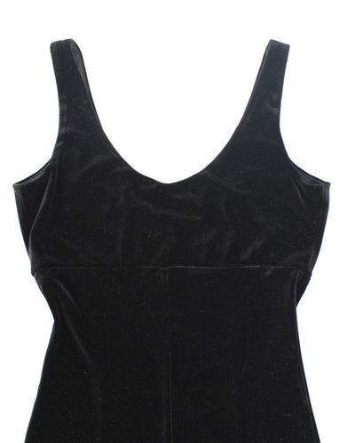 Vintage Velvet Gown - M