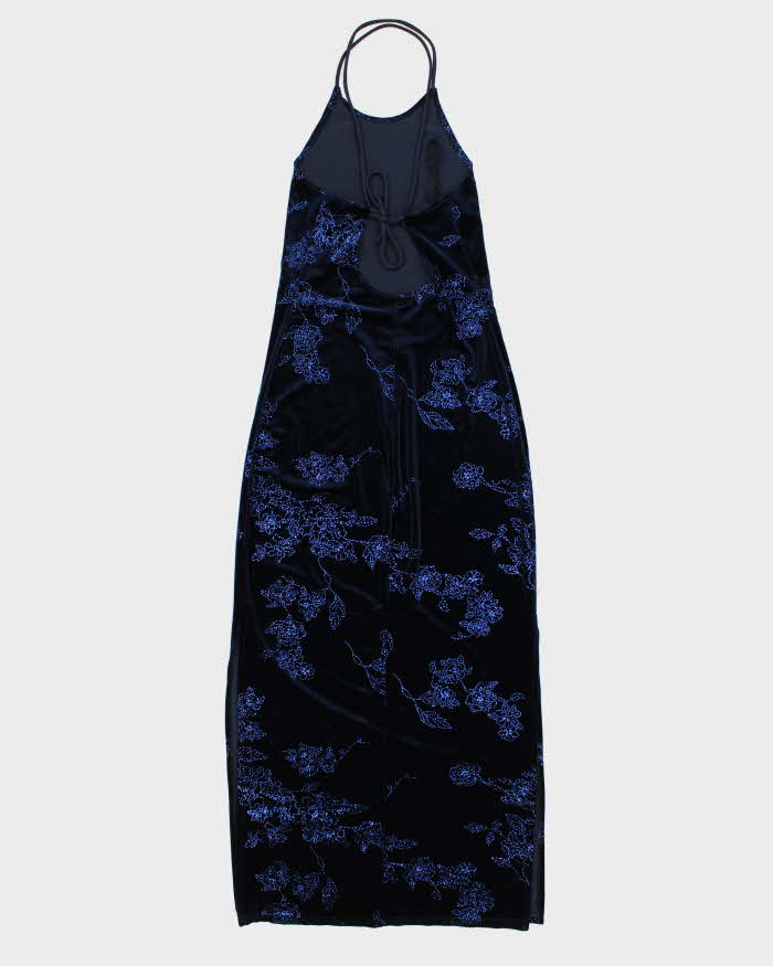 Vintage 80s/90s Velvet Sequined Dress - S/M Rokit Vintage 80s/90s Velvet Sequined Dress - S/M Rokit