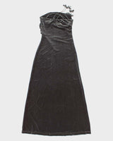 Vintage 90s Extart &amp; Panno Velvet Dress - S