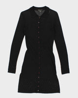 Vintage 90s Guess Collared Button-Up Dress - S