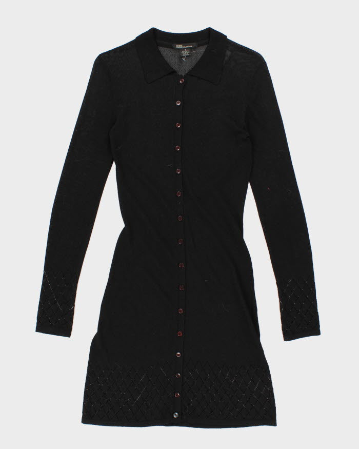 Vintage 90s Guess Collared Button-Up Dress - S