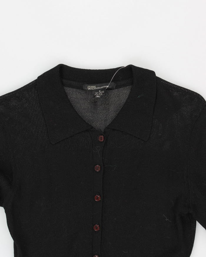 Vintage 90s Guess Collared Button-Up Dress - S