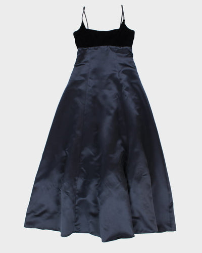 Vintage 90s Darling Navy Dress - S