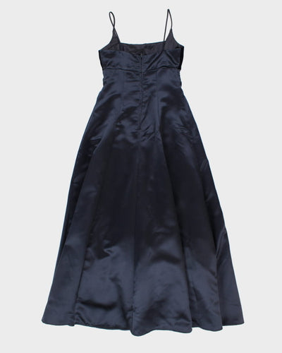 Vintage 90s Darling Navy Dress - S