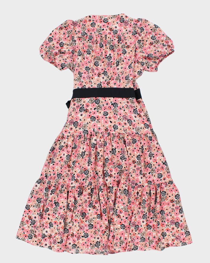 Kate Spade Rosette Blooms Wrap Dress - M