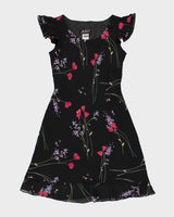 Vintage 80s Jolibel Floral Dress - M