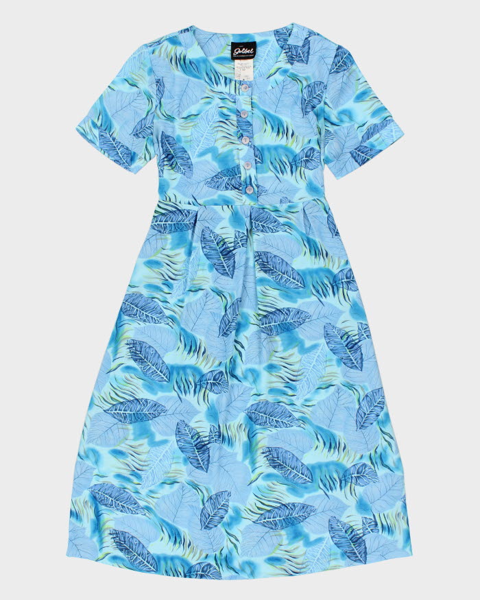 Vintage 80s Jolibel Floral Smock Dress - M/L